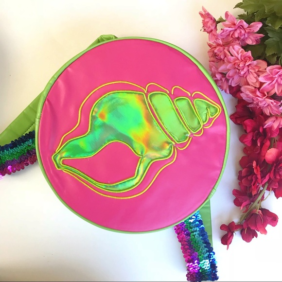 Light Up Holographic Shell Backpack - Picture 1 of 8